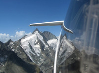 Gewaltig schöner Alpenrundflug nach Innsbruck und Lienz m. Philipp-21.08.2012