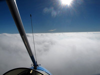 Schöner Wolkenflug mit dem Trike - leider geil!! 14.09.2012