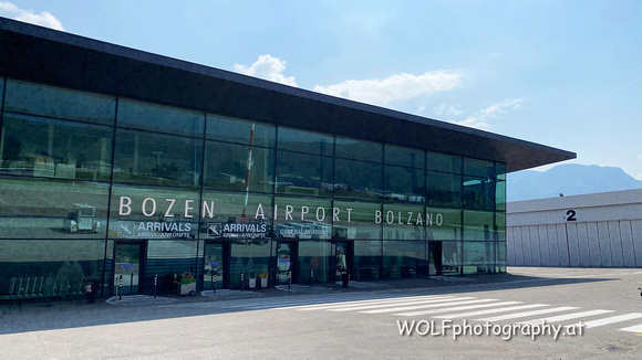 Flughafen Bozen.